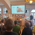 4.A v knihovně